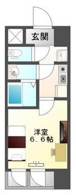 吹田市豊津町の間取図